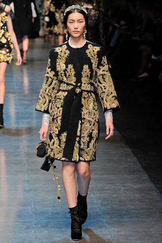 AV. Montaigne: Dolce & Gabbana 12/13 - National Motives