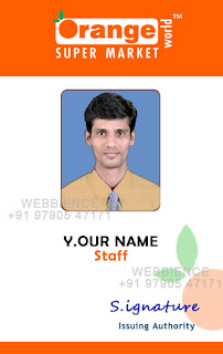 Departmental Store IDCard Departmental Store IDCard Template