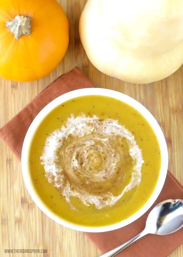 How to Make Butternut Squash Soup + Recipe for Roasted Butternut Squash Soup with Coconut Milk