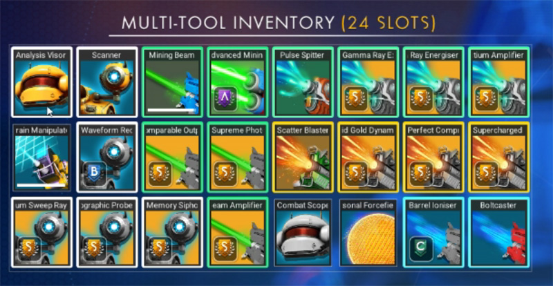 No ManS Sky Multitool Slots No ManS Sky Multitool Slots