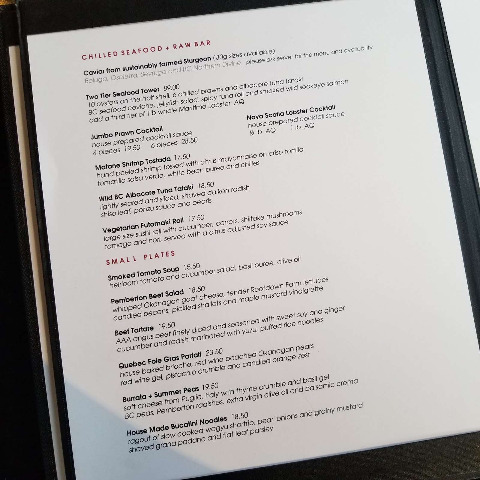 Araxi Oyster Bar Whistler, Canada chichicho