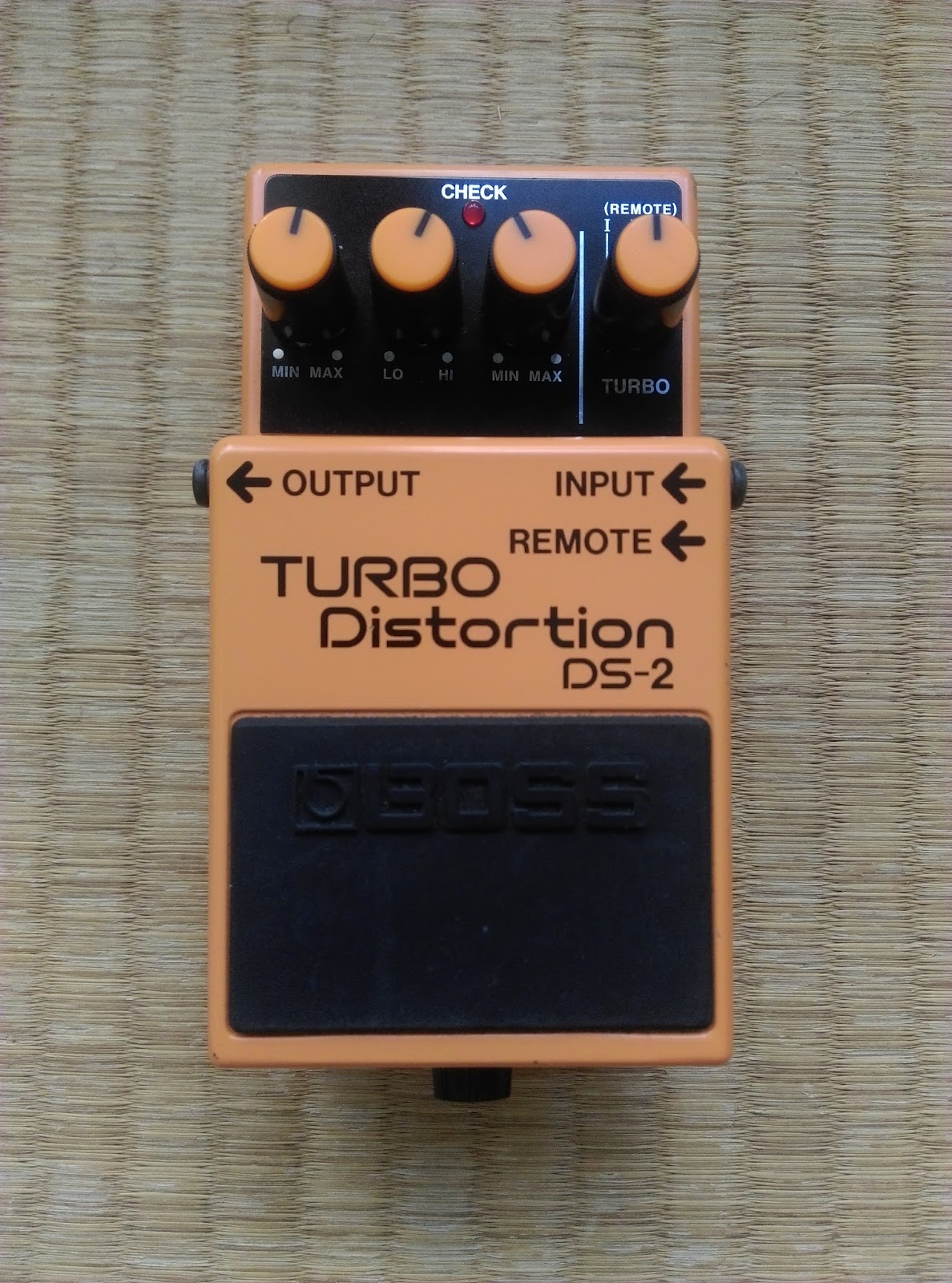 Pedal Tatami Boss DS2 Turbo Distortion (John Frusciante 愛用破音)