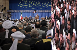 مشاركة السيد فادي السيد ووفد مؤتمر الوحدة الاسلامية في لقاء اية الله السيد علي الخامنئي وسط العاصمة الايرانية طهران.