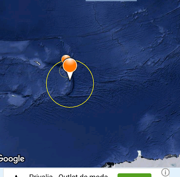 Fuerte sismo cerca de la isla sandwich. Fuerte sismo cerca de la isla sandwich.