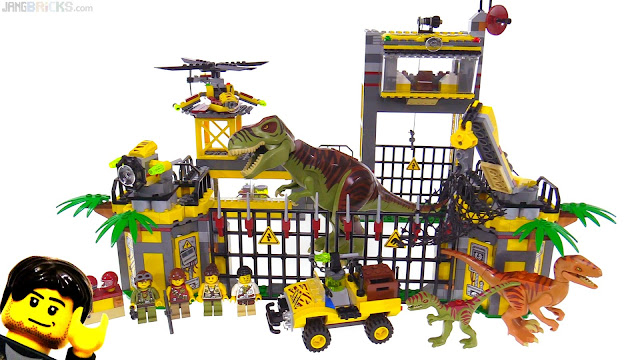 180517a Lego Dino Defense Hq