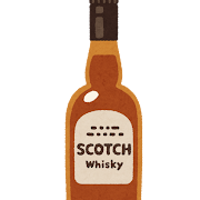 スコッチのイラスト（ウイスキー）