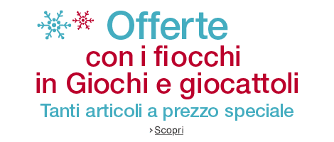 giocattoli in offerta