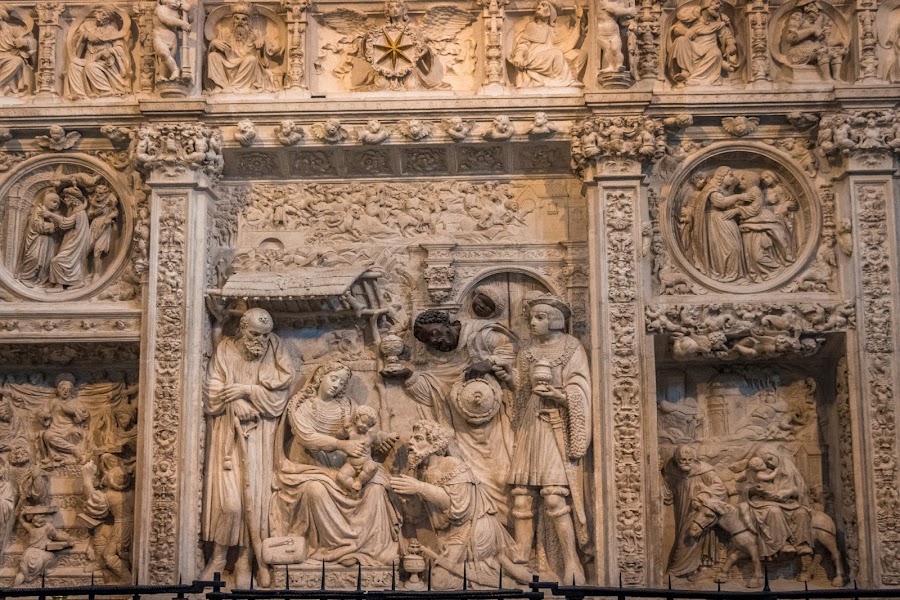 España, Castilla y León, Ávila, Catedral,