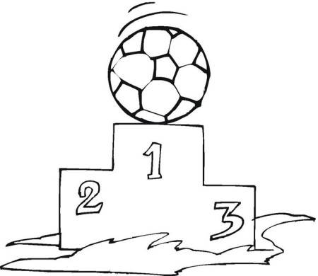 Coloriage Coupe Du Monde De Foot