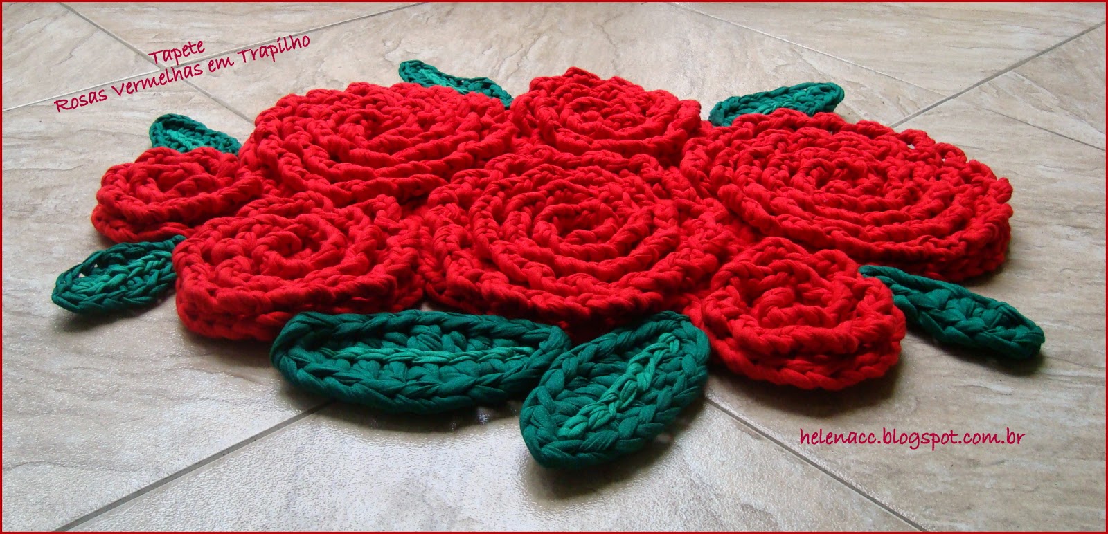 crochet centerpiece
