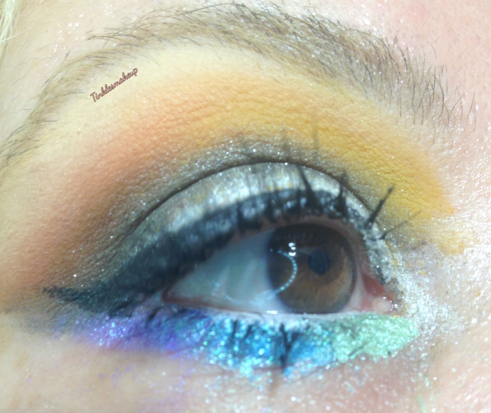 Tinklesmakeup Eye makeup look caramel moon