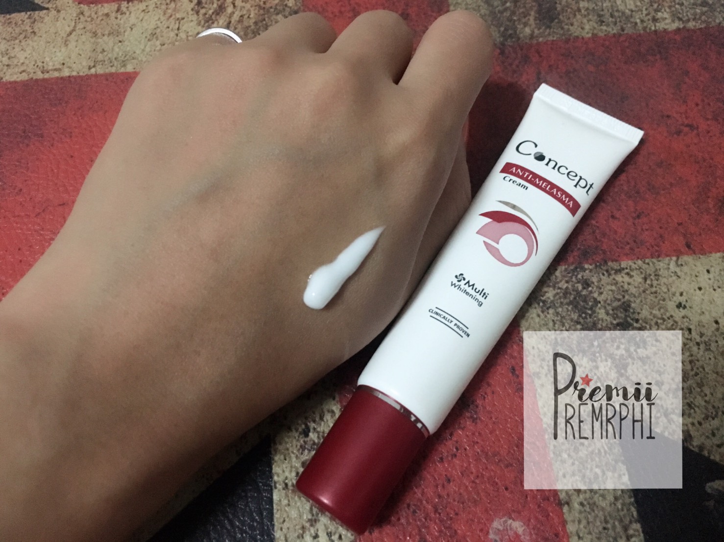 Review ครีมลดฝ้ากับครีมกันแดด Concept Cream