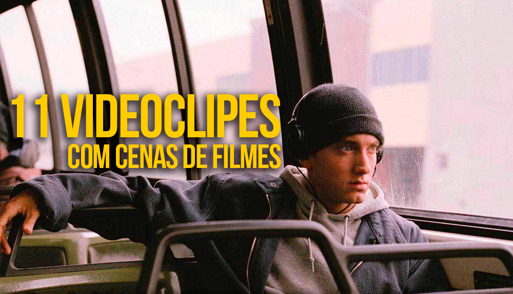 Eminem em cena do filme 8 Miles. 11 videoclipes com cenas de filmes