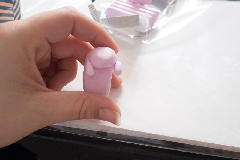 KuneCoco • DIY • Schweine Teebeutelhalter • Fimo Fimo kneten