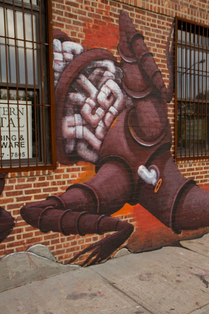 New Street Art Mural By Italian Artist ZED1 In Brooklyn, New York City. 3