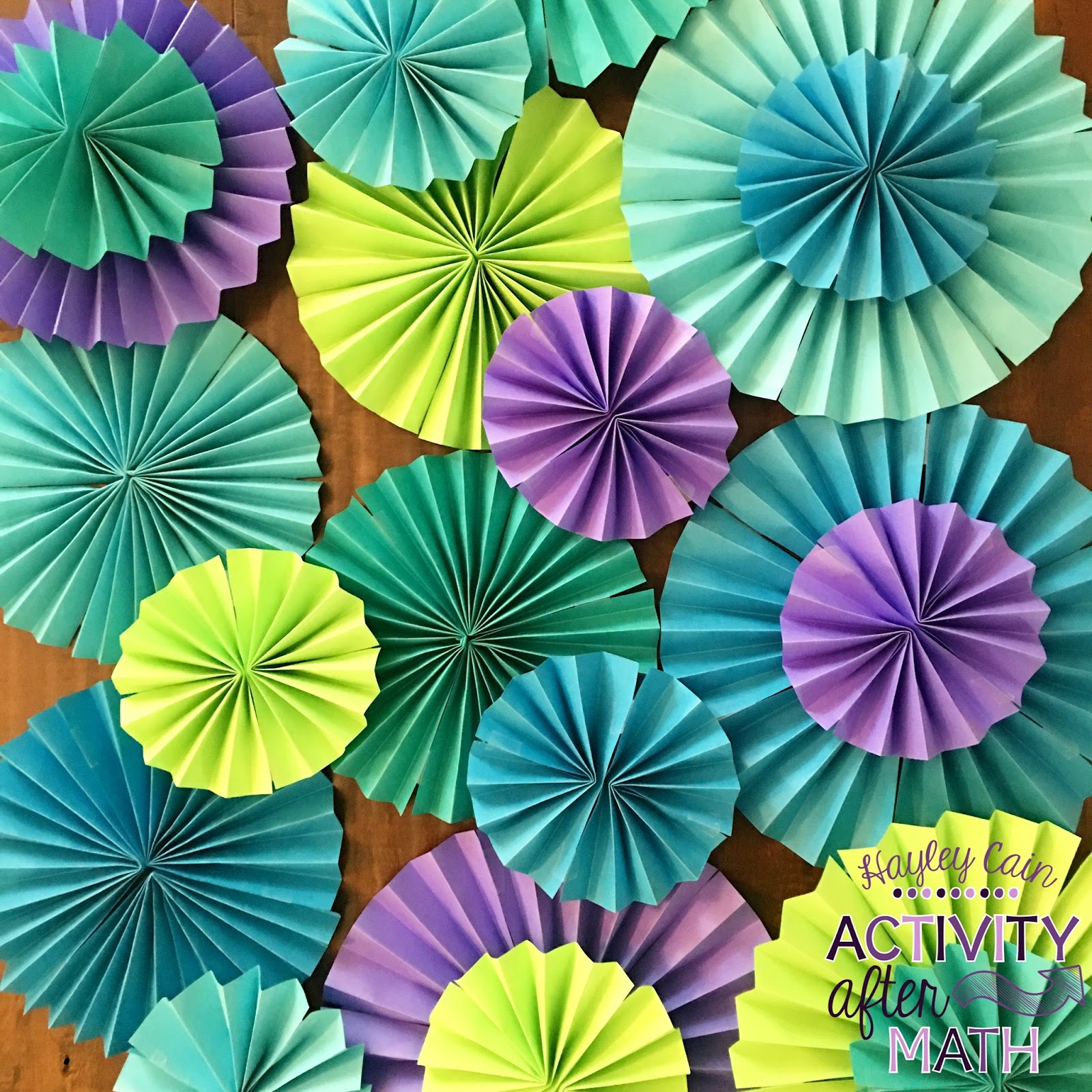 Activity After Math with Hayley Cain Easy tutorial on making DIY paper