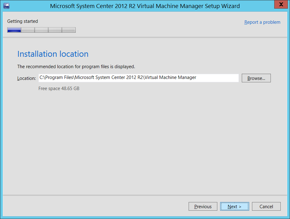 Installation was started. Microsoft System Center 2012. Установка System Center. Virtual Machine Manager. Установка VM.