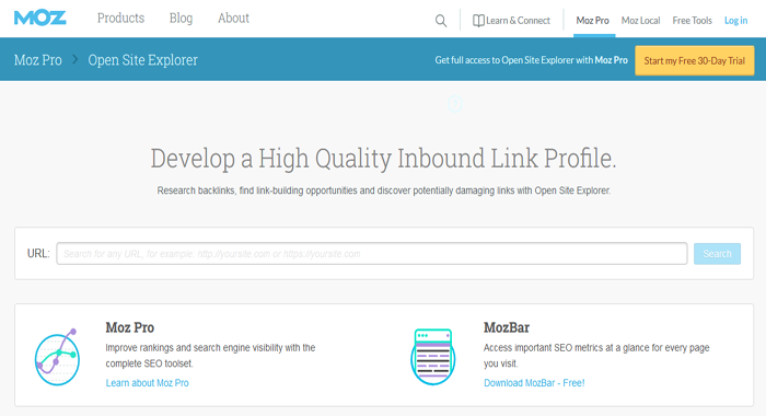 Moz Open Site Explorer - Premium SEM SEO and Keyword Research Tool Moz Open Site Explorer - Premium SEM SEO and Keyword Research Tool