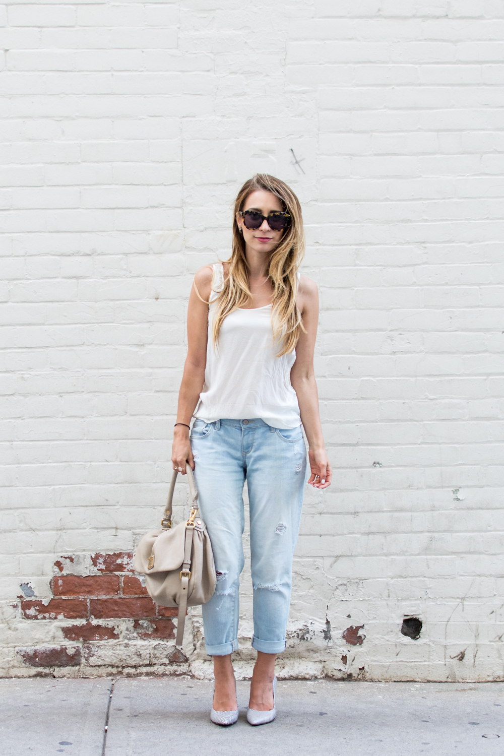 OOTD Boyfriend Jeans and Heels La Petite Noob A TorontoBased