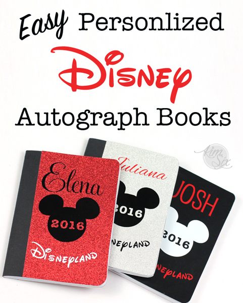 DIY Disney Autograph Book