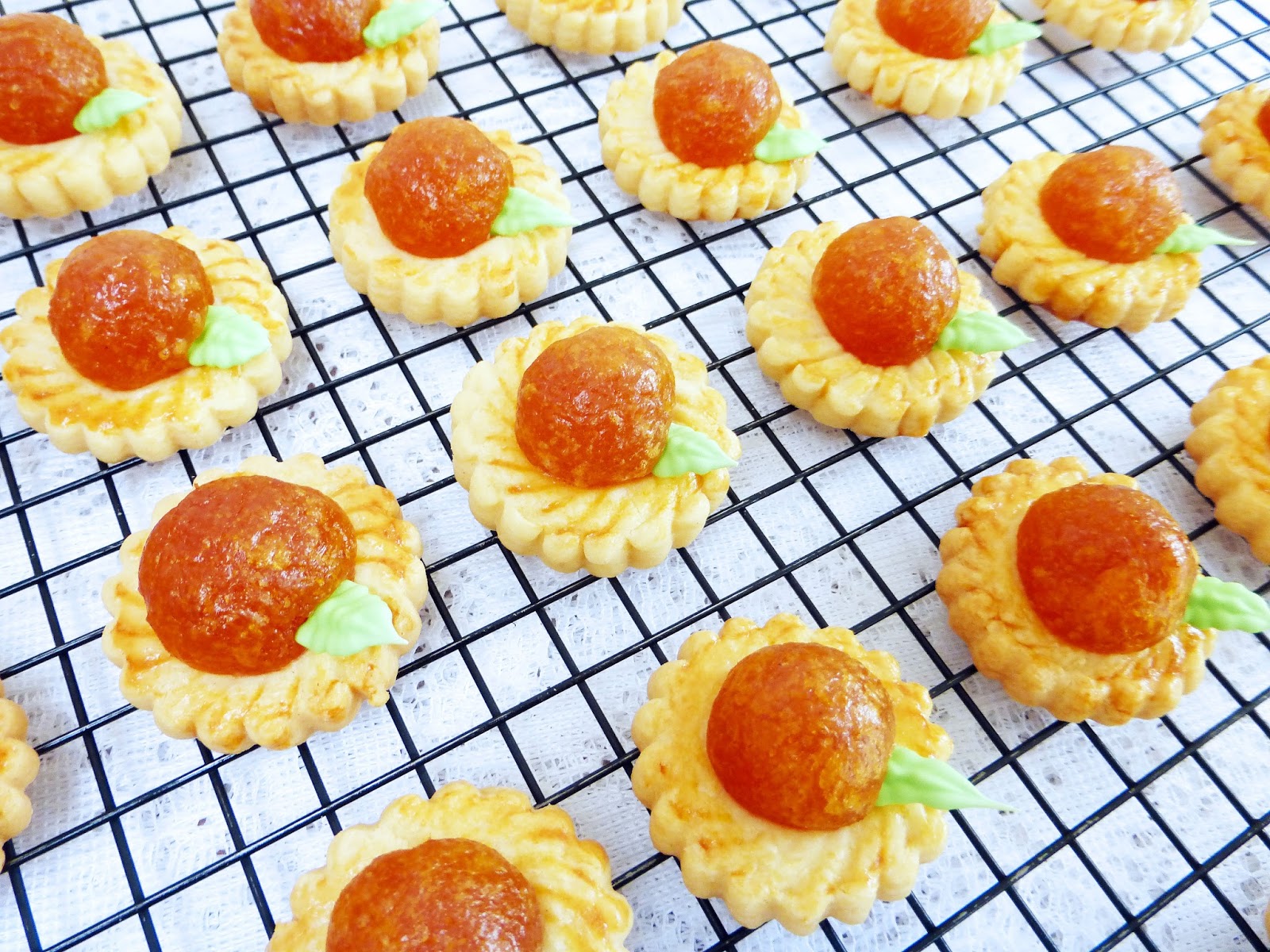 Cute Pineapple Tarts with Homemade Jam Recipe