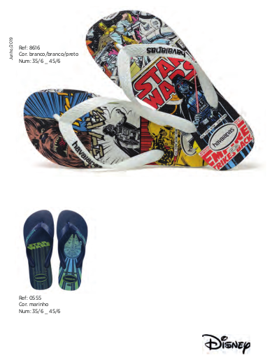 havaianas star wars feminina