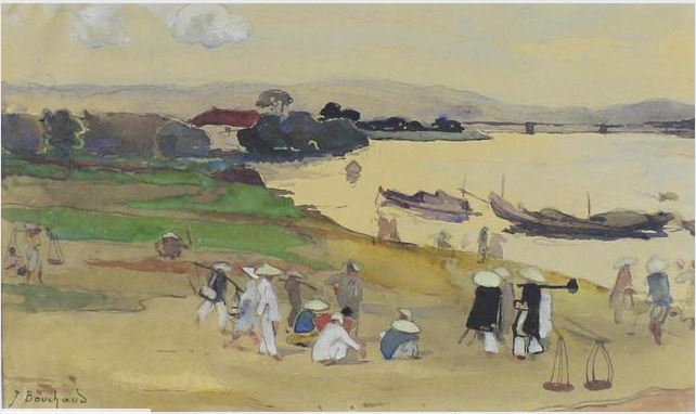 historicmarinefrance BOUCHAUD Jean peintre officiel de la marine