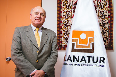 Fredy Gamarra presidente CANATUR, turismo Peru, Camara Nacional de Turismo Peru
