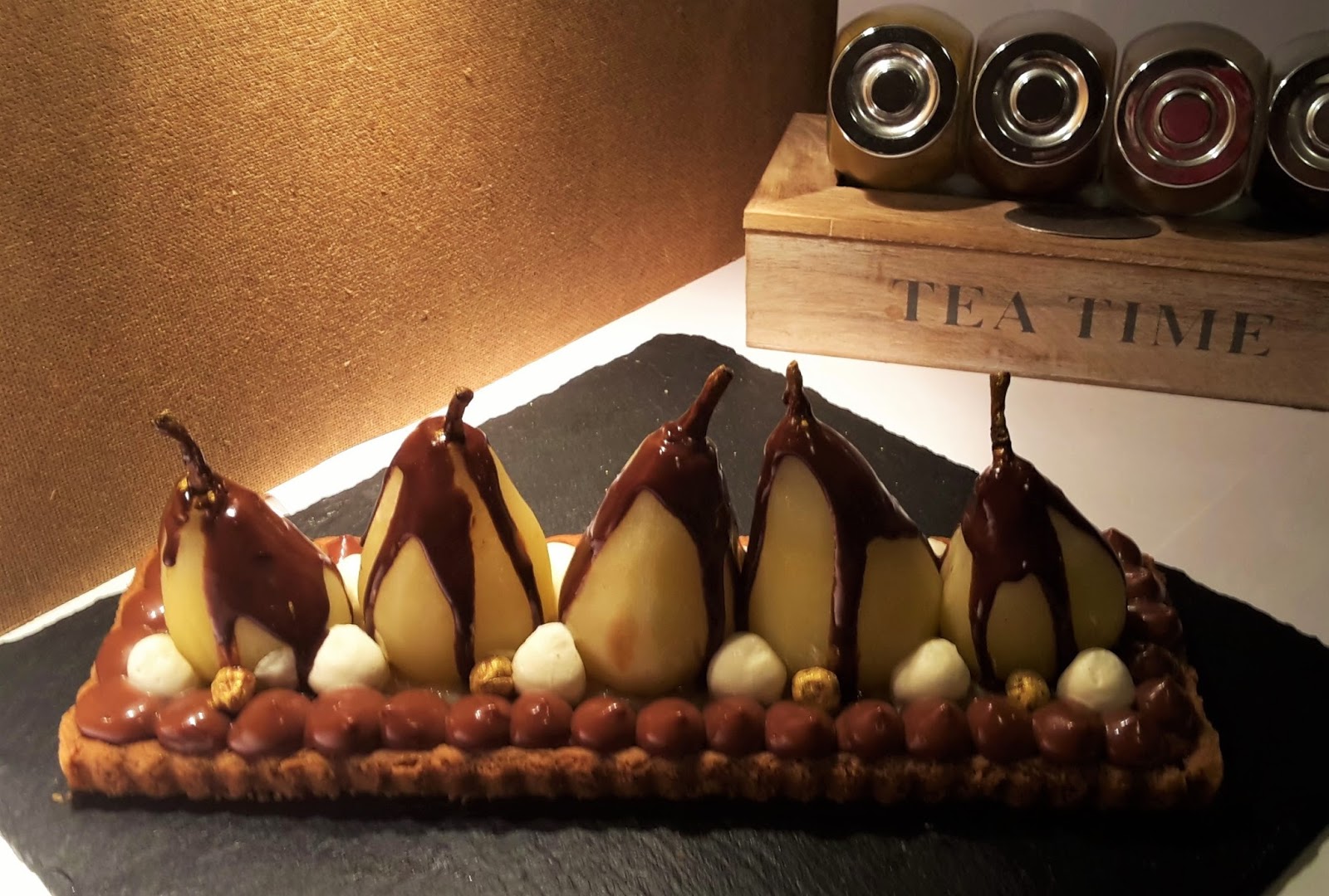 Tarte façon Poire BelleHélène By Délices