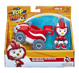 Zona Juguetes : Diversión Máxima: TOP WING - Road Wing de Rod : Vehículo Rojo | Playskool Hasbro - E5313 | Serie Nickelodeon | JUGUETE