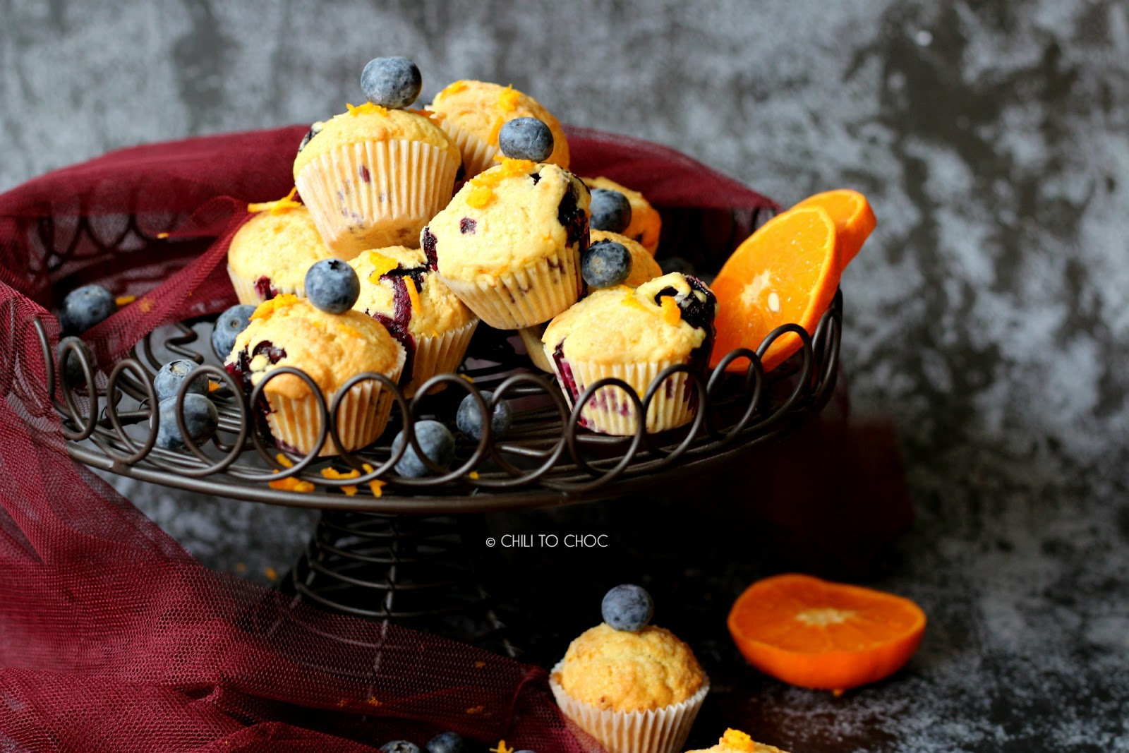 Mini Blueberry and Orange Muffins Mini Blueberry and Orange Muffins