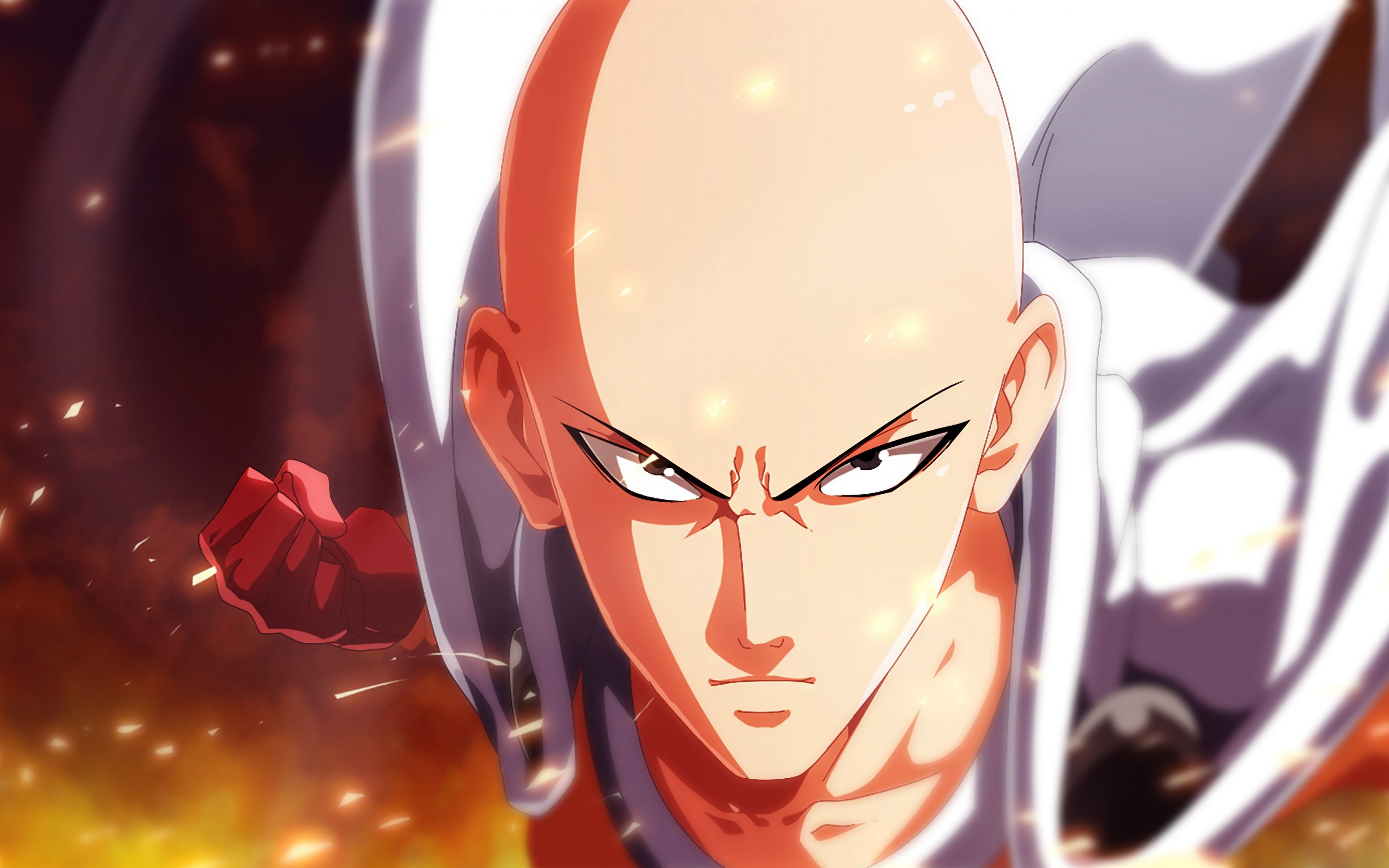 One-Punch Man Saitama Black Wallpapers - Anime Wallpapers 4k