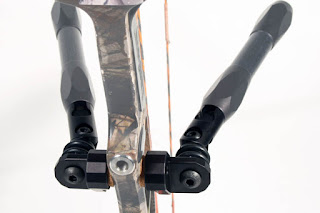 Les Stabilisations Dead Center Archery - La gamme Diamond Series Double%2Briser%2Bmount