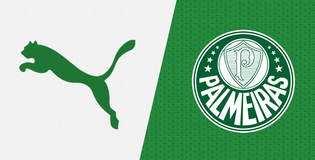 palmeiras e puma