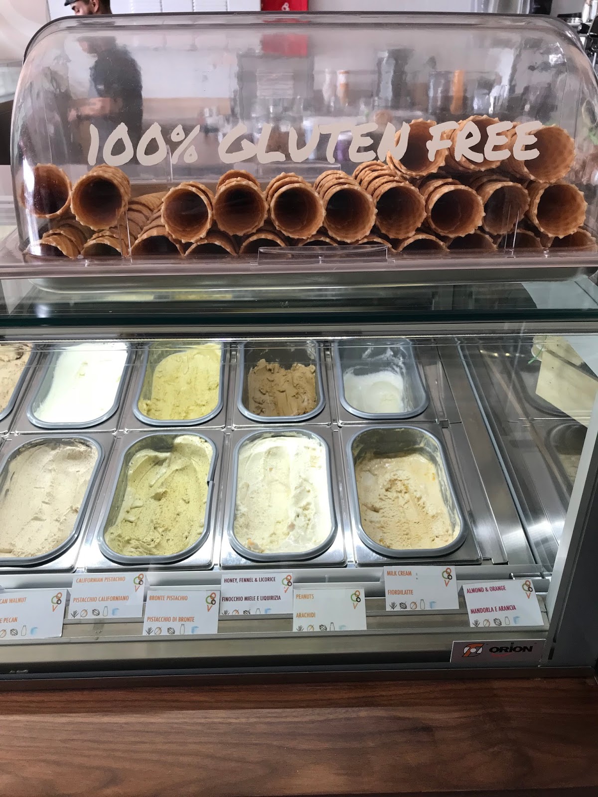 Alexis's Gluten Free Adventures Gelato Los Angeles
