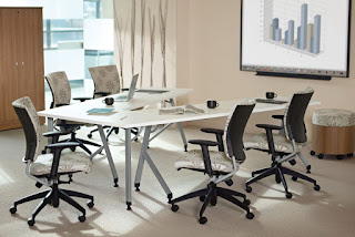 V Shaped Conference Table