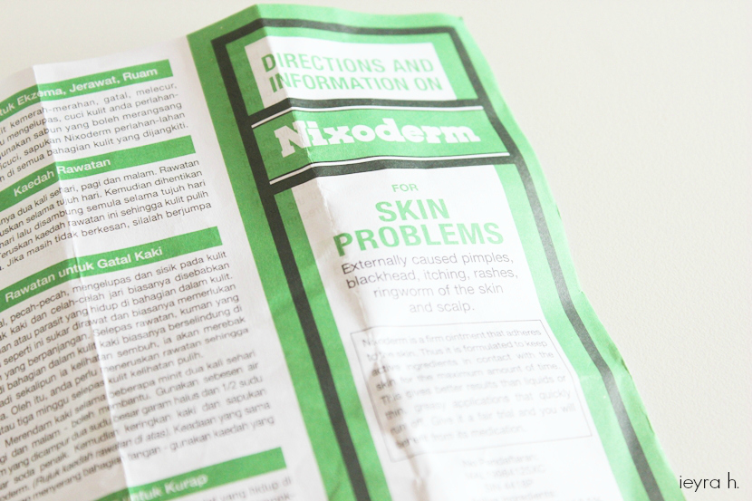 Acne Spot Treatment A Review of Nixoderm Ointment ieyra h