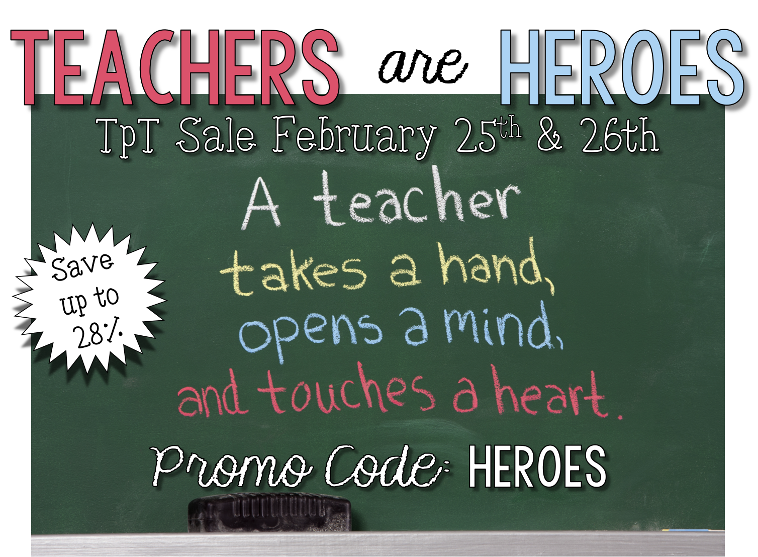 Teachers are Heroes Sale! creating & teaching