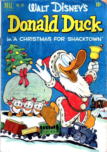 Donald Duck / Four Color Comics v2 #367 - Carl Barks 1940s comic book cover art Donald Duck / Four Color Comics v2 #367 - Carl Barks 1940s comic book cover art