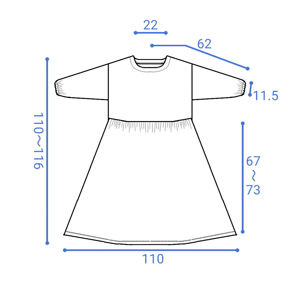 【型紙・作り方】大人のナチュラルなワンピース | 服の型紙, おしゃれ エプロン 作り方, 手作り服