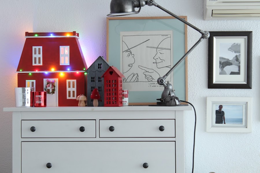 casitas de navidad estilo nórdico diy