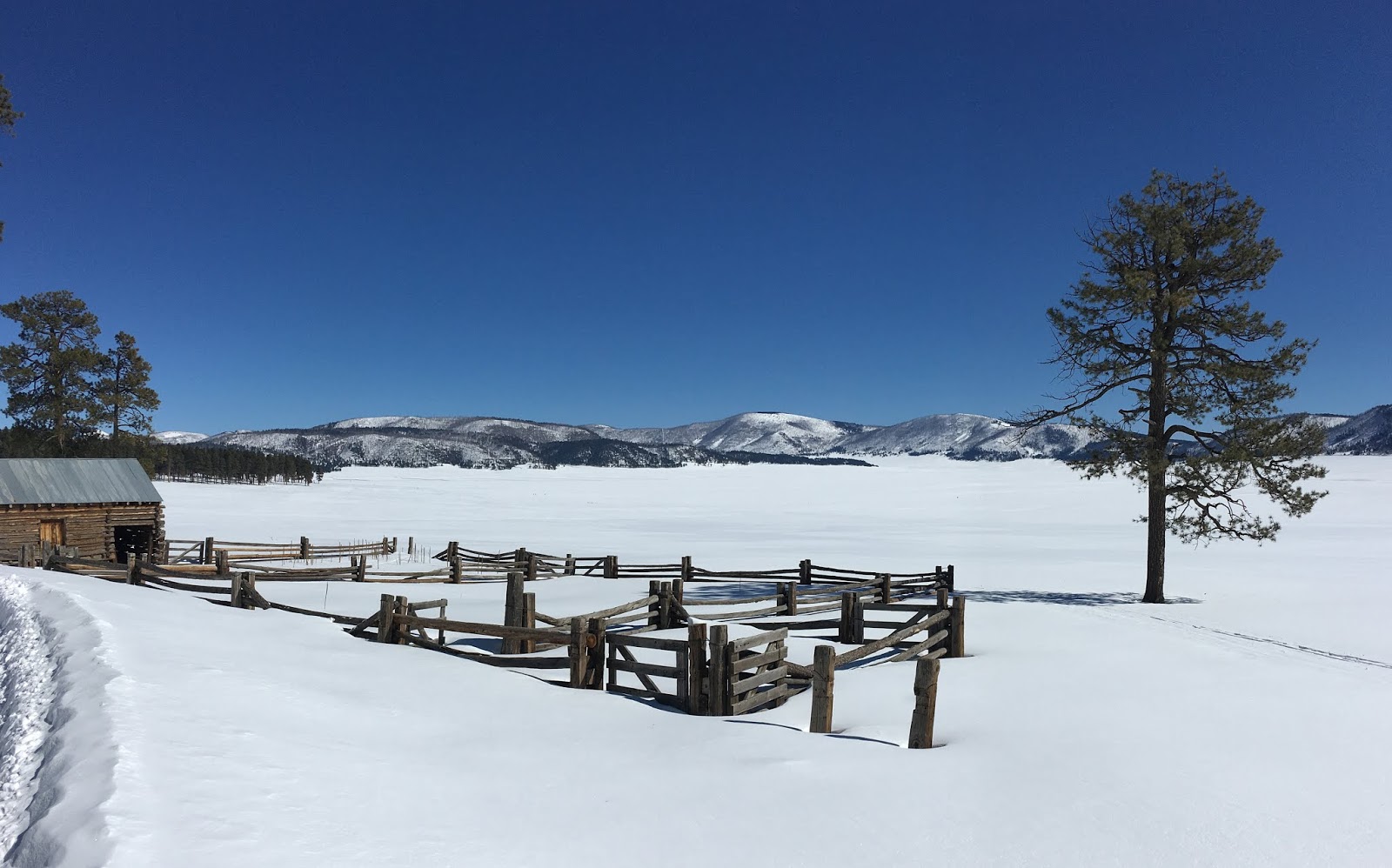 OUTDOORS NM Valles Caldera a Wonderful Winter Adventure