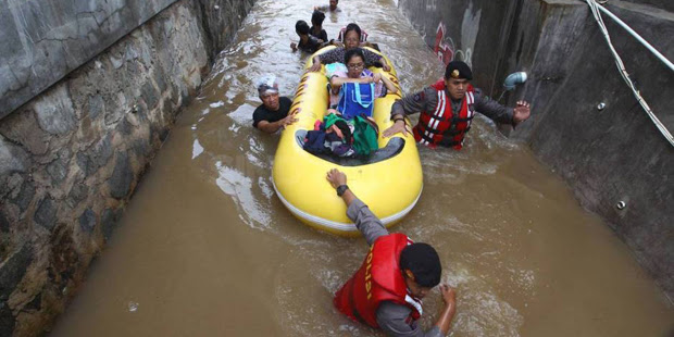 Rendam Puluhan Rumah, Banjir di Pondok Pinang Sudah Surut