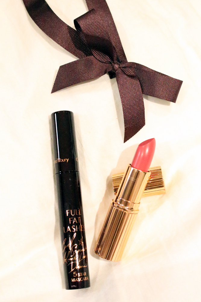 Charlotte Tilbury Full Fat Mascara and Coachella Coral Lipstick - beauty blogger Emma Louise Layla review