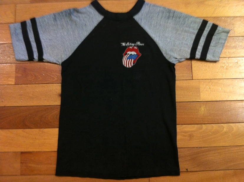 古着屋IMPACTのBlog: USED 80's Vintage ローリング・ストーンズ ツアーTシャツが入荷しています。