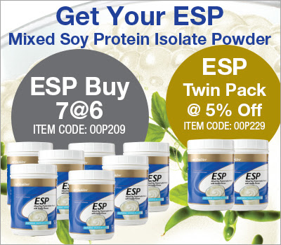 Promosi SHAKLEE JAN 2019. ESP Soy Protein Isolate Powder