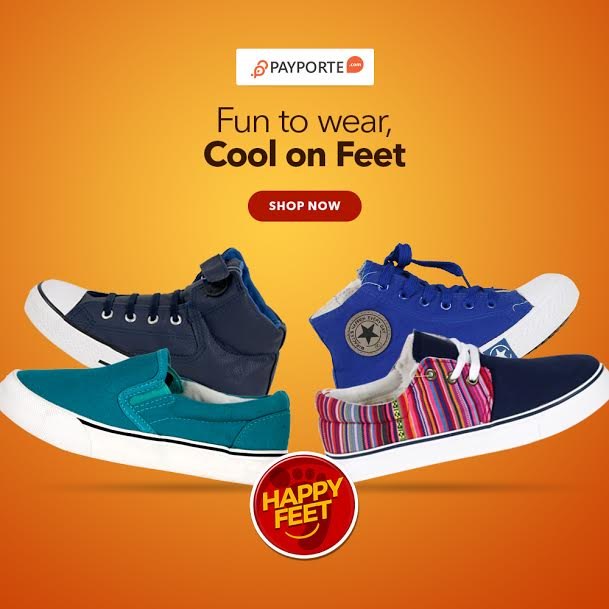 Exciting midweek sales on PayPorte Happy Feet store