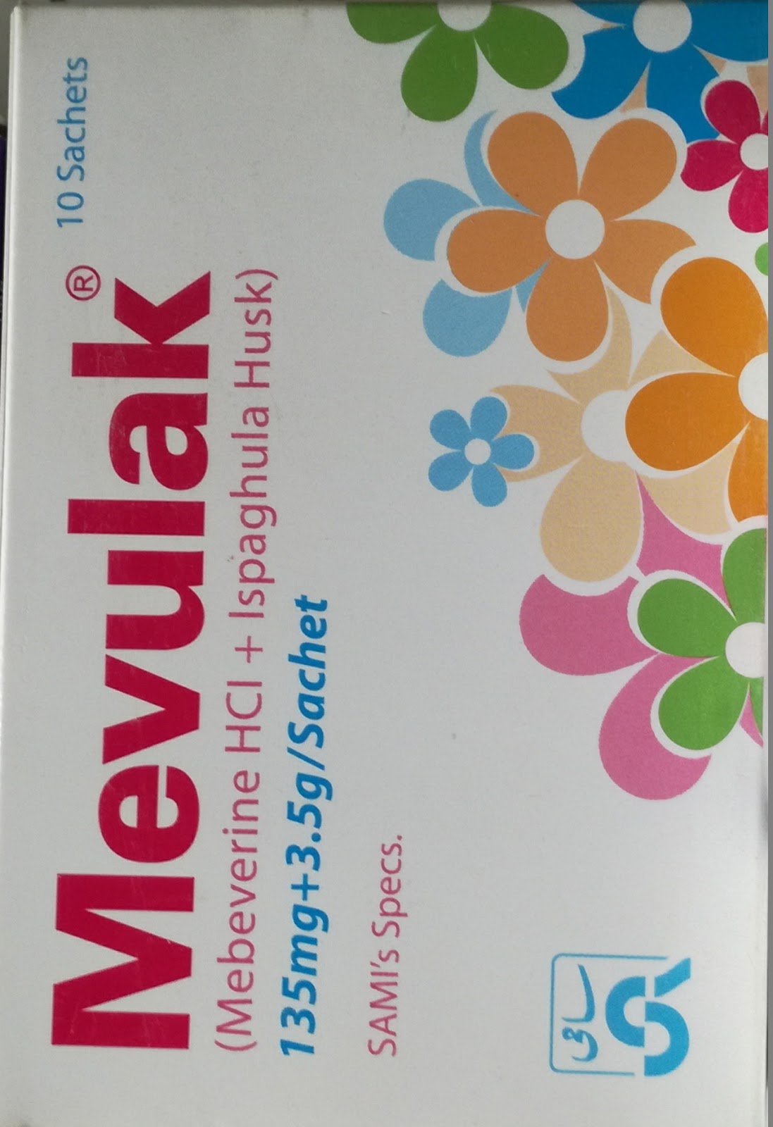 Medicine Guide Mevulak mebeverine HCL + Ispaghula husk sachets by Sami