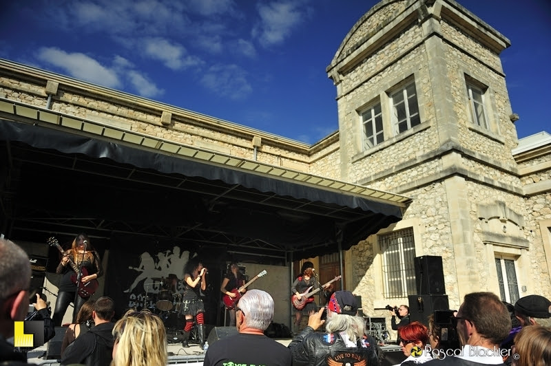 ladies ballbreaker rock bikes & uc car show donzere 2016 photo Pascal Blachier