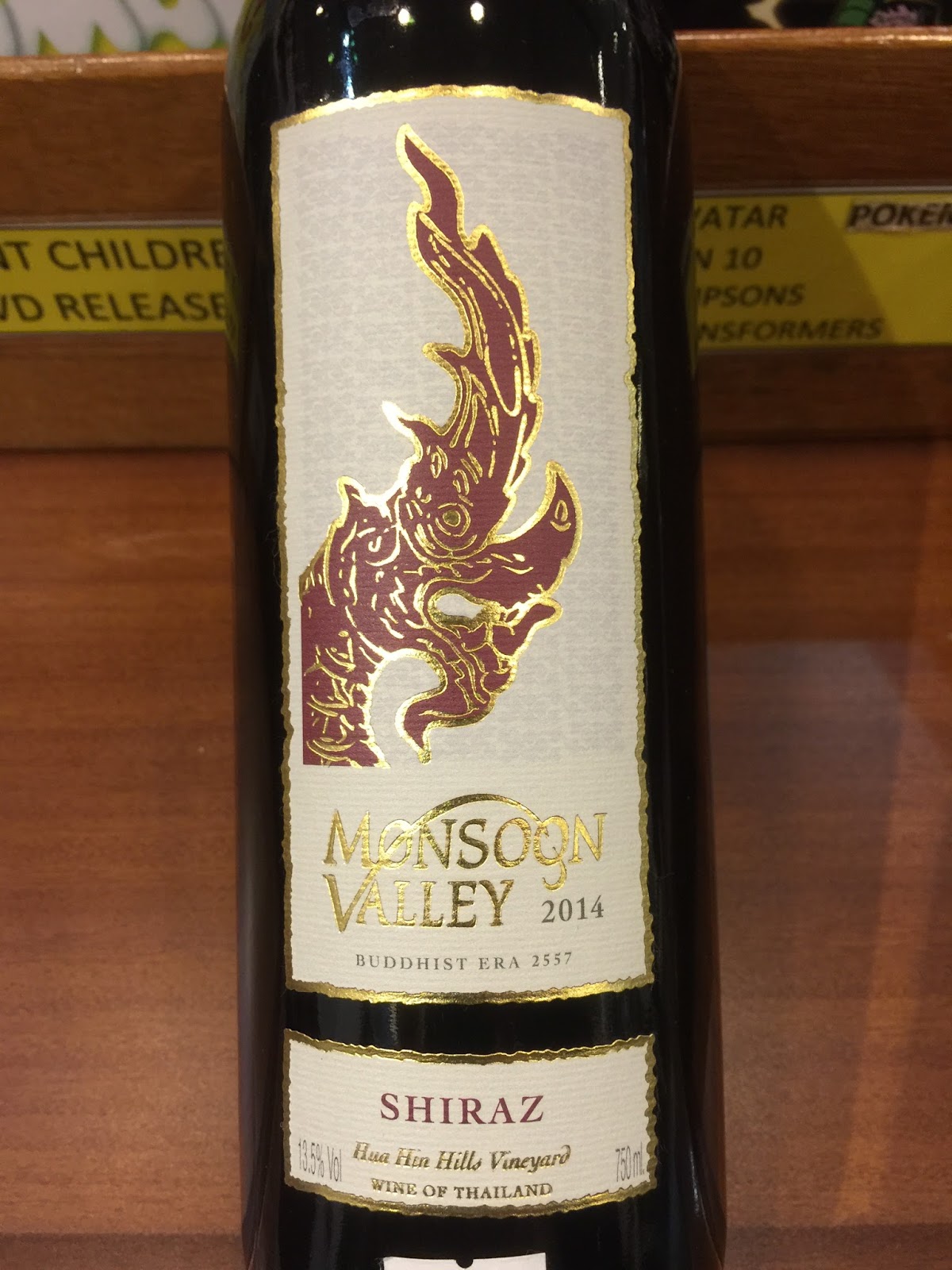 Pete's Wine Tidbits Thai wine at the Club